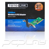 Tarjeta de Red WIFI 300Mbps Doble Antena N300PC