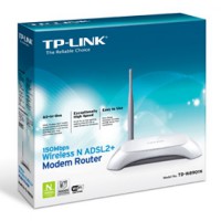 Tplink® Router Módem Inalámbrico N ADSL2+ de 150Mbps TD-W8901N