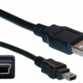 Cable USB Mini 5 Pines 70cm.